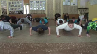 62 школа #22 Pushup Challenge