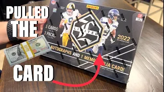 2022 Panini Limited Football Hobby Box (Pulled the Card needed to be worth $265) Box Opening
