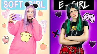 E-Girl vs Soft-Girl