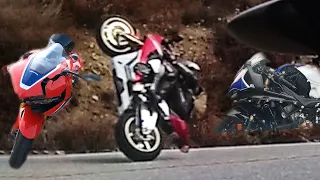 CBR1000RR CRASHES INTO MY NEW S1000RR