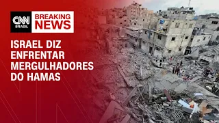 Israel diz enfrentar mergulhadores do Hamas | CNN ARENA