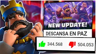 Por qué CLASH ROYALE esta DEMASIADO DESESPERADO: ¿La MUERTE DEFINITIVA del juego?