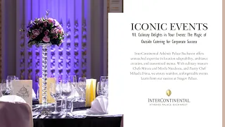 IConIC Events|Your Ultimate Guide to Business Success - Snagov Palace: The Magic of Outside Catering