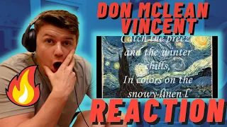 FIRST TIME LISTENING Don McLean - Vincent((IRISH GUY REACTS!!))