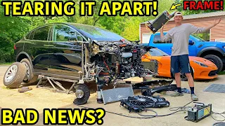 Rebuilding A Wrecked 2020 Tesla Model X Part 3