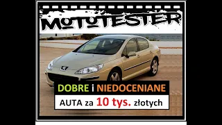 DOBRE i NIEDOCENIANE AUTA za 10 tys. złotych #TOP 13 MotoTester