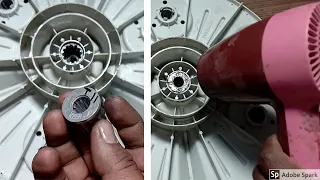 How To Repair Washing Machine Pulsator with { Subtitles }