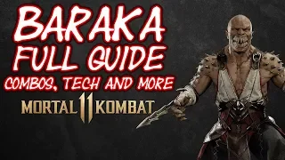 Baraka Combo And Strategy Guide | Mortal Kombat 11