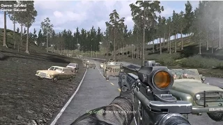 Call of Duty 4: Modern Warfare walkthrough - Mission #19 - "Game Over" Survive The Escape