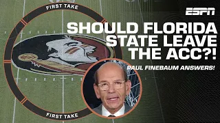 Should FSU LEAVE the ACC?! Paul Finebaum answers 👀 | First Take