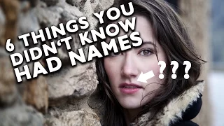 6 Things You Didn't Know Had Names