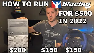 Best Cheap Budget iRacing Setup in 2022 - Get Started for only $500!