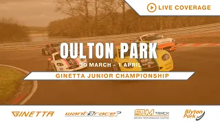 2024 Ginetta Junior Championship | Oulton Park | Round 1 | LIVE