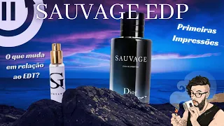 PRIMEIRAS IMPRESSÕES - SAUVAGE EDP DA DIOR - É MELHOR QUE O EDT? PERFUME IMPORTADO MASCULINO