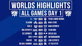 Worlds 2023 Day 1 Highlights ALL GAMES | LoL World Championship 2023 Day 1