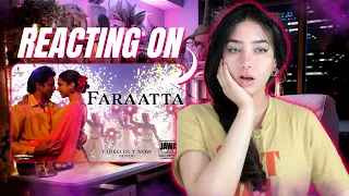 JAWAN: Faraatta Reaction | Shah Rukh Khan | Anirudh | Arijit Singh, Jonita Gandhi, Badshah | Kumaar