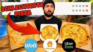 Wir BESTELLEN die 3 SCHLECHTESTEN PIZZEN!