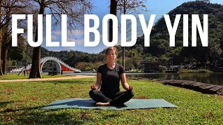 Yin Yoga for Peaceful Mind & Inner Calm | No Props Full Body Stretch ~ Yoga in Taipei