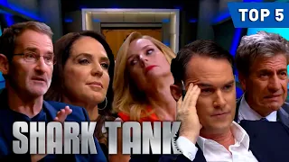 Top 5 Nail Bitting Shark Tank Fights! | Shark Tank AUS