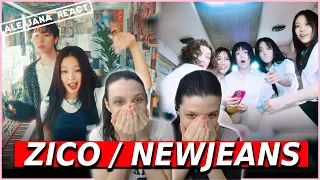 [MV REACTION] ZICO - SPOT! (feat. JENNIE) / NewJeans - Bubble Gum