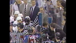 Edmonton Oilers Coach Ron Low Goes Crazy