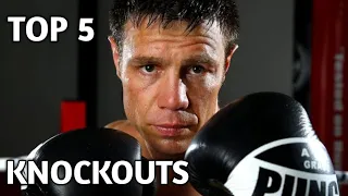 Top 5 Michael Katsidis Knockouts