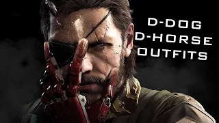 MGS V: The Phantom Pain - D-Dog & D-Horse outfits + RARE! (Furicorn)