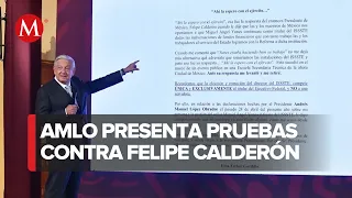 AMLO expone carta en la que fue amenazada Esther Gordillo por Calderón