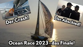 Ocean Race 2023 - Grande Finale! Etappe 7 im Rückblick mit dem Crash und seinen Folgen