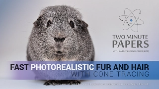 Fast Photorealistic Fur and Hair With Cone Tracing | Two Minute Papers #126