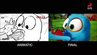 Angry Birds Blues - Comparison Animatic vs. Final