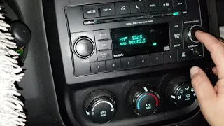 2014 Jeep Patriot radio issue.