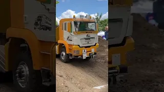 RC Truck MAN dumper and wheel loader