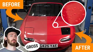 Hopeless MX-5 Paint Gets A New Lease Of Life