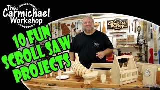 10 Fun Scroll Saw Woodworking Projects