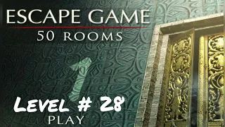 Escape Game : 50 rooms 1 Level 28 Game play walkthrough