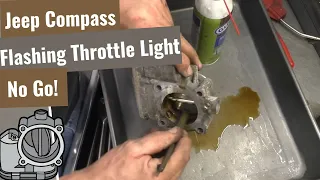 Jeep Compass: Flashing Throttle Light & No Go