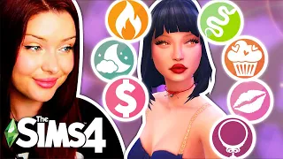 Every SIM is a Different Deadly Sin in The Sims 4 // Sims 4 Create a Sim (CAS) Challenge