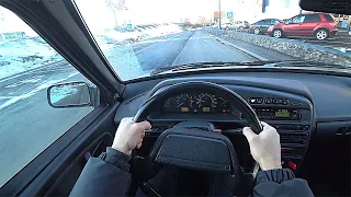 2011 ВАЗ 2115 1.6 МТ POV TEST DRIVE / Тест драйв от первого лица