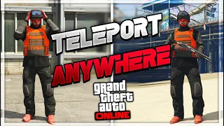 GTA 5 Online NEW TELEPORTATION GLITCH - How To Teleport ANYWHERE SOLO 1.58 (GTA 5 Glitches)