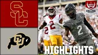 #8 USC vs Colorado Highlights | College | Football Week 5 | 2023 College Football
