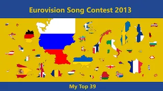 Eurovision 2013 - My Top 39