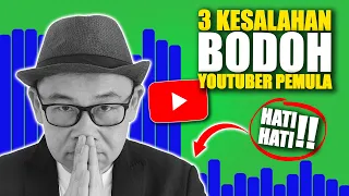 BE CAREFUL ‼️ 3 STUPID MISTAKES beginners when starting to create a YOUTUBE CHANNEL [2024]