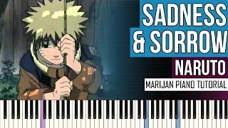 How To Play: Naruto - Sadness & Sorrow | Piano Tutorial + Sheets