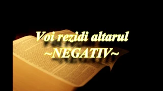 #negativecrestine Voi rezidi altarul-Nicu Wagner-NEGATIV