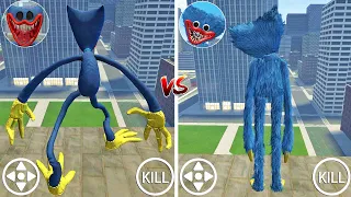 Playing as OLD HUGGY WUGGY vs NEW HUGGY WUGGY!! in Garry's Mod