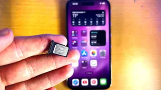 How To Insert SIM Card in iPhone 14 Pro!