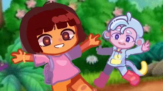 Don't Listen - Amanda The Adventurer (Dora The Explorer AU) Combined | Gacha Club Animation