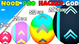 NOOB vs PRO vs HACKER vs GOD - Level Up Balls