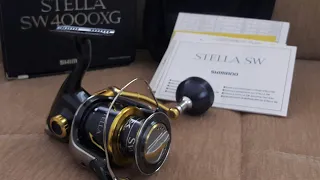 Kaliteli olta makineleri serisi... Shimano Stella SW4000XG Kutu Açılımı, özellikleri